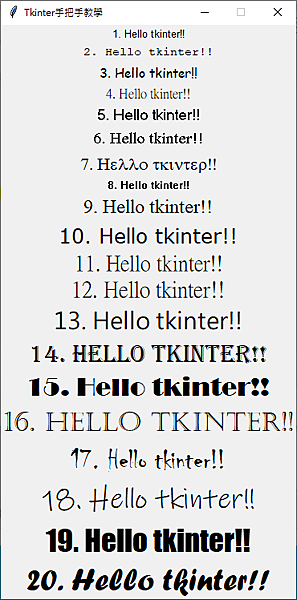 Day 3] Tkinter GUI教學_Label應用@ K_程式人:: 痞客邦::