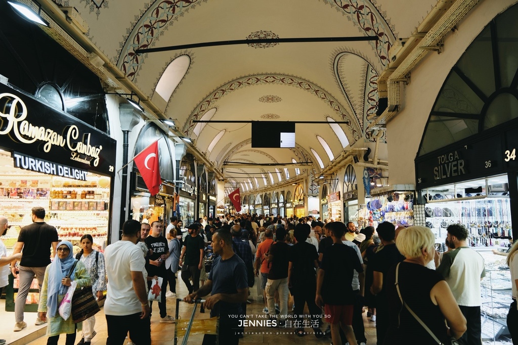 我的土耳其奇幻之旅｜伊斯坦堡有頂大市集Grand Bazaa