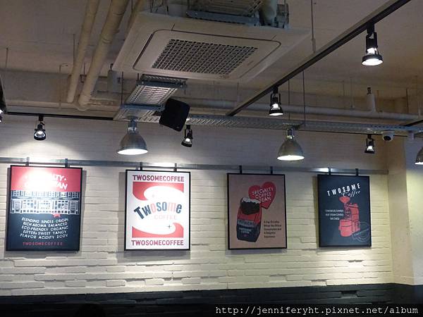 TwoSome咖啡店內 TwoSome咖啡店內