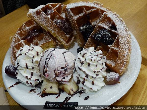 Beans bins綜合鬆餅 Beans bins綜合鬆餅