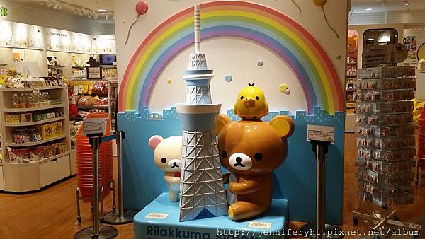 晴空塔/天空樹的Rilakkuma 晴空塔/天空樹的Rilakkuma