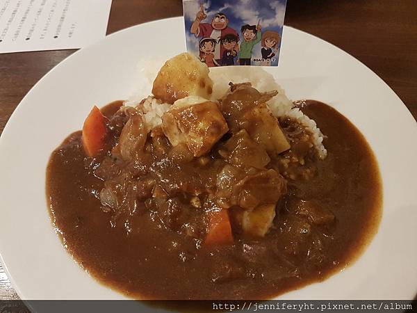 柯南主題餐廳-咖哩飯