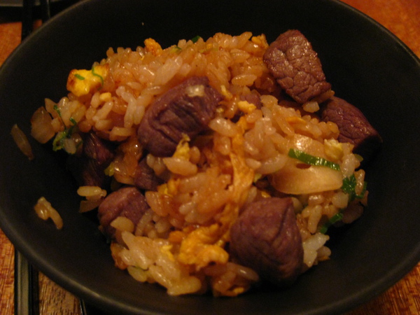 牛肉炒飯 牛肉炒飯