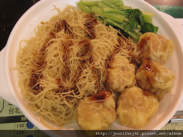 鮮蝦雲吞撈麵 鮮蝦雲吞撈麵