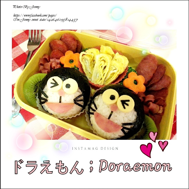 哆啦A夢造型便當4 哆啦A夢造型便當4