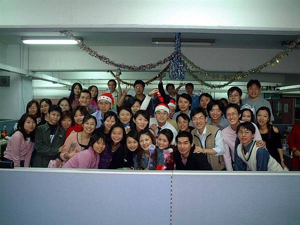 20041225_公司同仁聖誕party