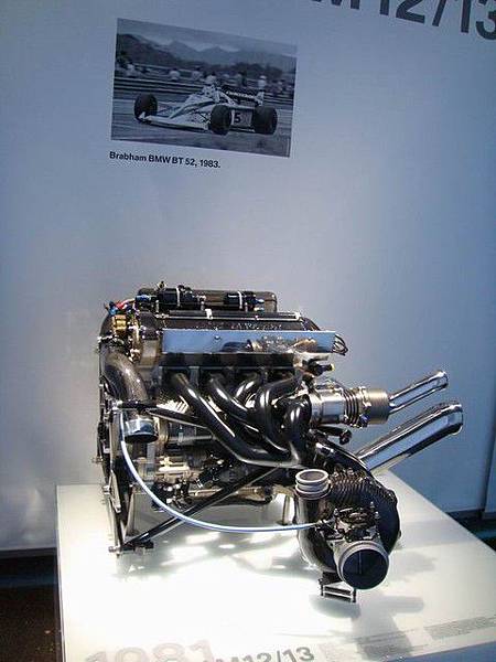 1981年BMW M12/13引擎,當年有用在BT52賽車上