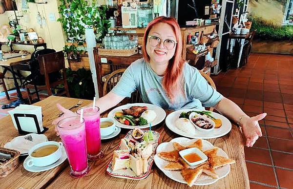 [花院子]-森林療癒系餐廳 尋找到城市裡的祕境 輕食午茶庭園