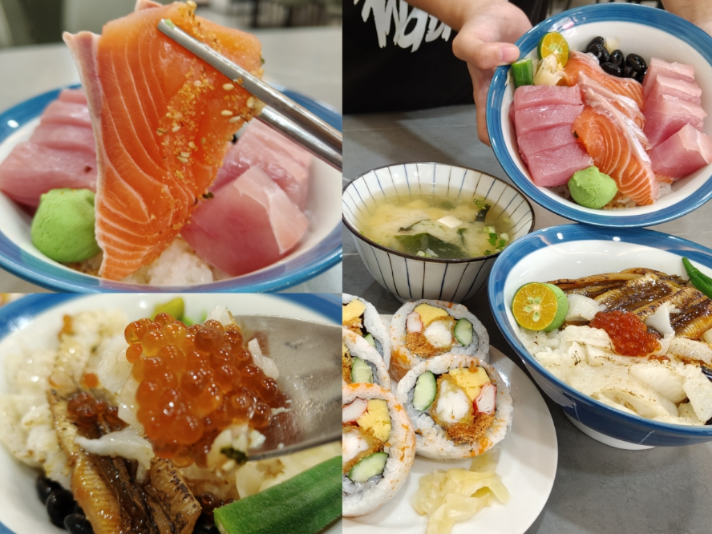 竹東美食｜竹賀日式食堂．厚切刺身、炙燒星鰻都好吃新鮮的日式料