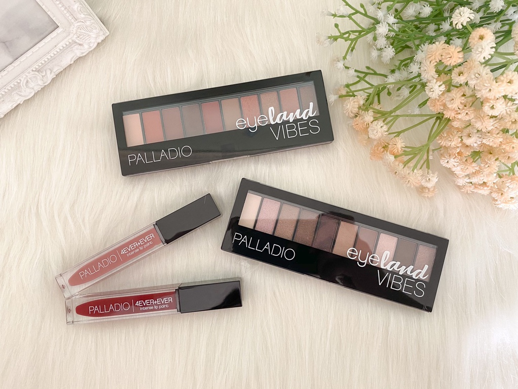 彩妝∥PALLADIO十色眼影盤 x 魅影恆耀唇釉 - 新手入門的最佳彩妝品