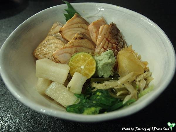 20141105礫川壽司炙燒鮭魚丼