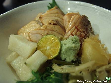 20141105礫川壽司炙燒鮭魚丼