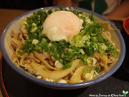 20141127牛洞食堂香蔥玉子牛丼