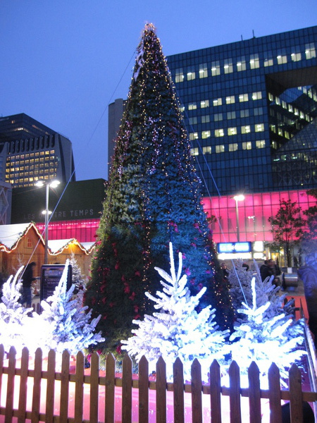 X'mas market @ La Defense