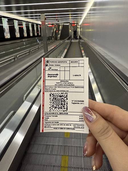 【羅馬交通】羅馬自由行攻略 │ 機場快線 │ Leonard