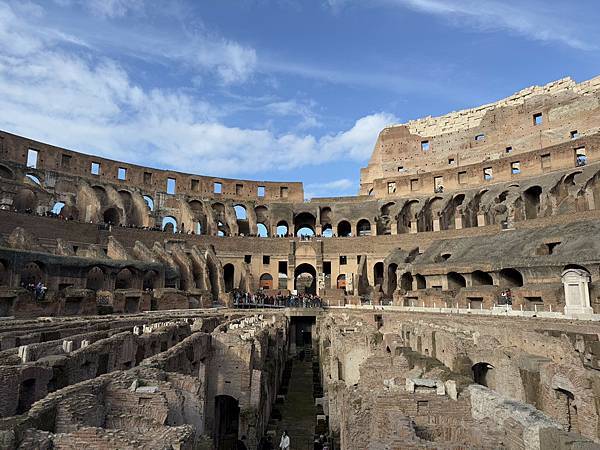 【羅馬競技場 Colosseo】地下層導覽 │ 頂層票 │ 
