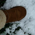 踩在雪上，軟綿綿~