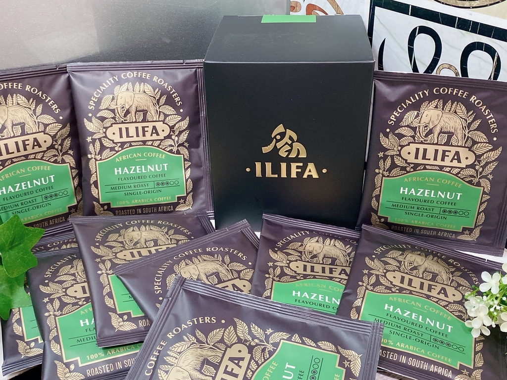好喝烘焙濾掛咖啡開箱｜ILIFA｜非洲醇香咖啡濾掛盒-榛果｜