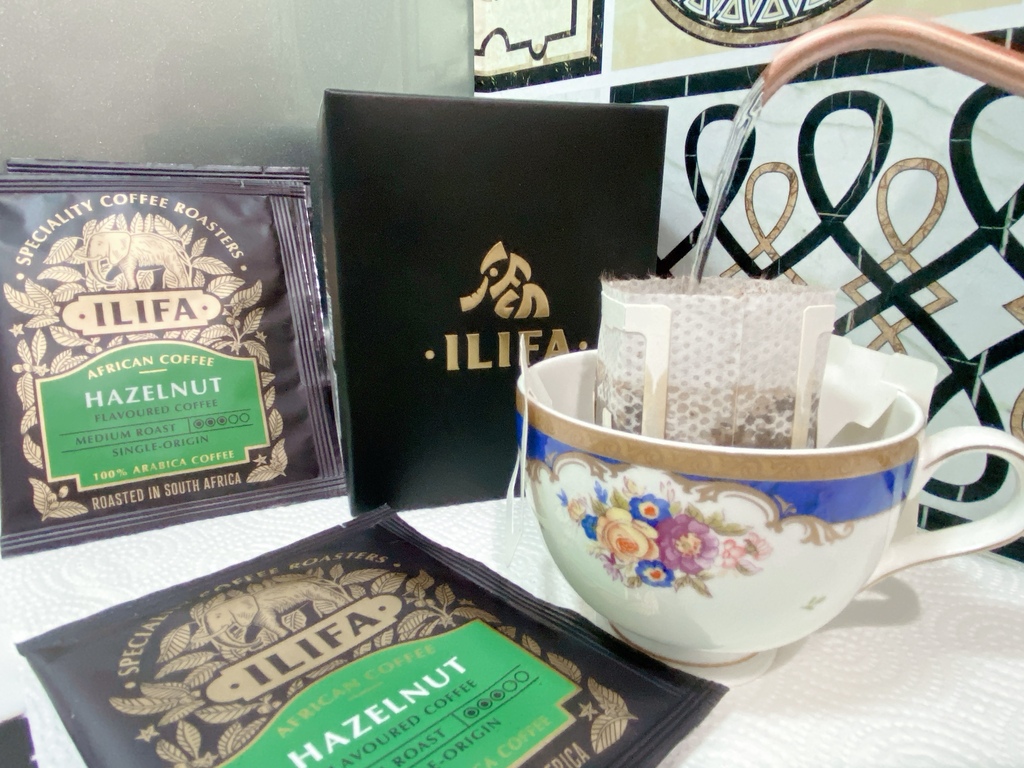 好喝烘焙濾掛咖啡開箱｜ILIFA｜非洲醇香咖啡濾掛盒-榛果｜