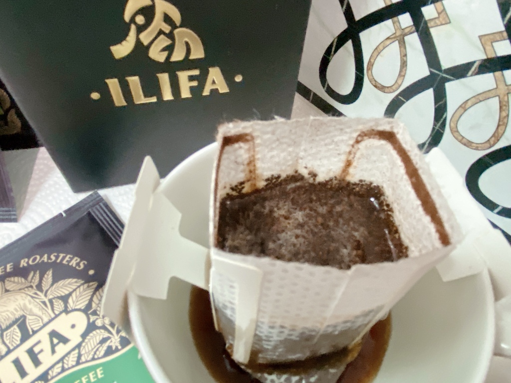 好喝烘焙濾掛咖啡開箱｜ILIFA｜非洲醇香咖啡濾掛盒-榛果｜