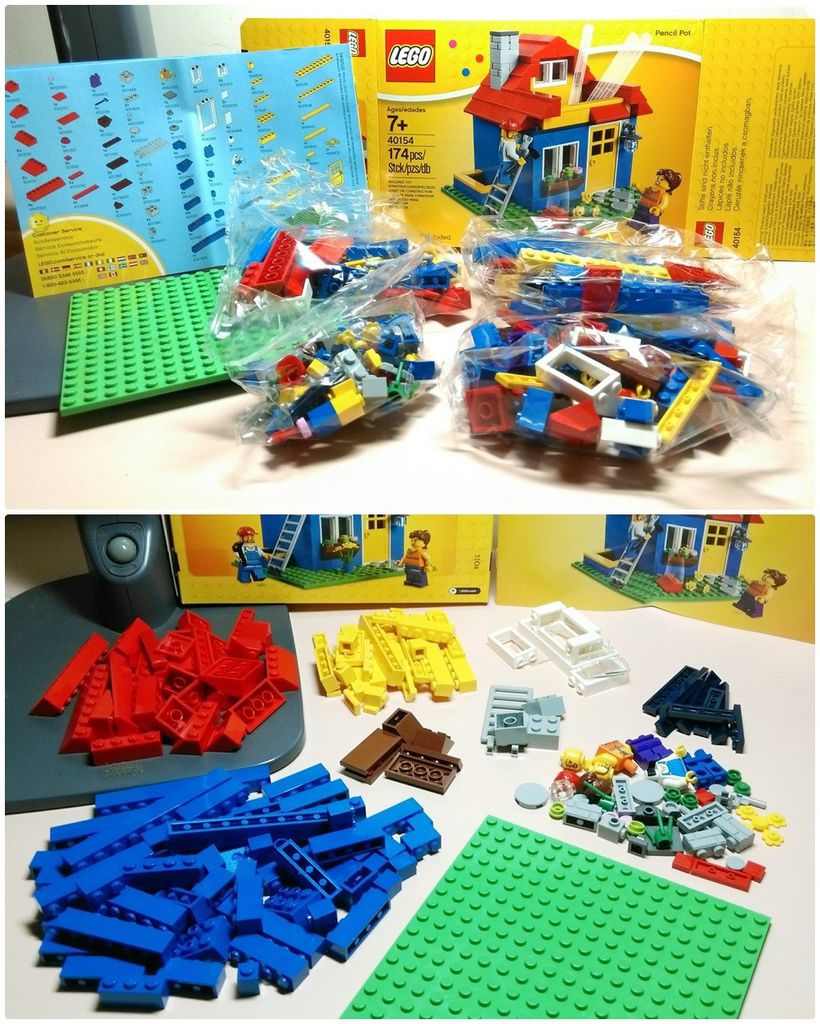 Lego Creator 紅藍小屋 筆筒 Jessie 痞客邦