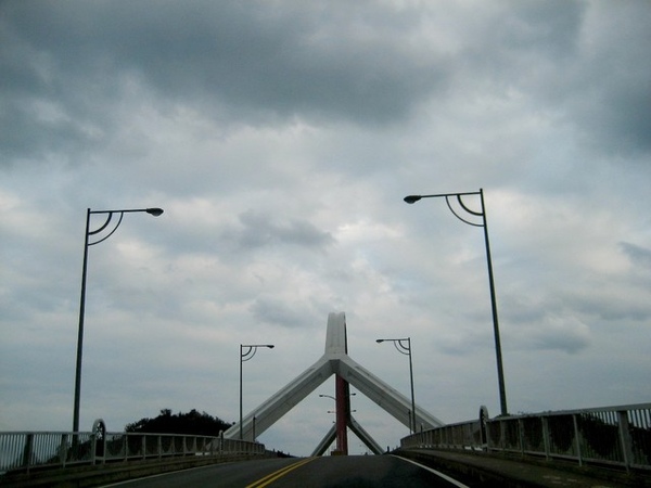 蘇澳南方澳的跨港大橋