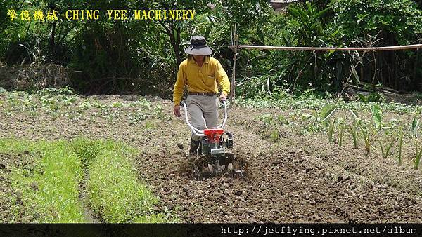 CY80 with 6-rotary 5HP tilling blade-4 CY80 小型摺疊中耕機,耕耘機 (Power tiller/Garden tiller/Power weeder/Cultivator/Hand tractor/Rotary hoe)