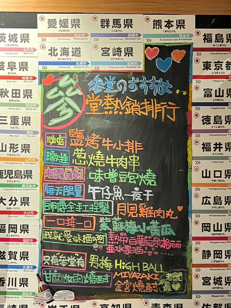 新北居酒屋,板橋居酒屋,參堂炭火居酒屋,新北美食