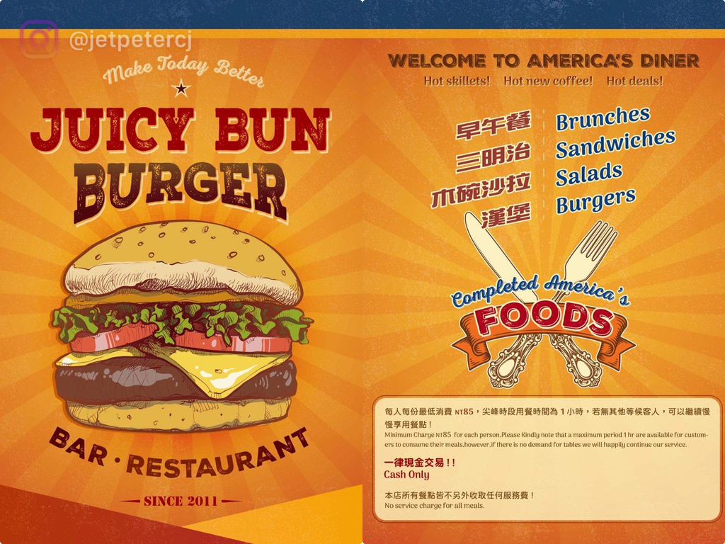 （政大漢堡）Juicy Bun Burger 政大店～政大美
