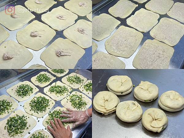 ＊（蘆洲排隊美食）蘆洲王家手作蔥餅～蘆洲夜市湧蓮寺排隊小吃！