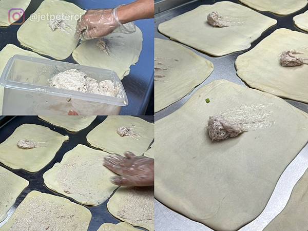 ＊（蘆洲排隊美食）蘆洲王家手作蔥餅～蘆洲夜市湧蓮寺排隊小吃！