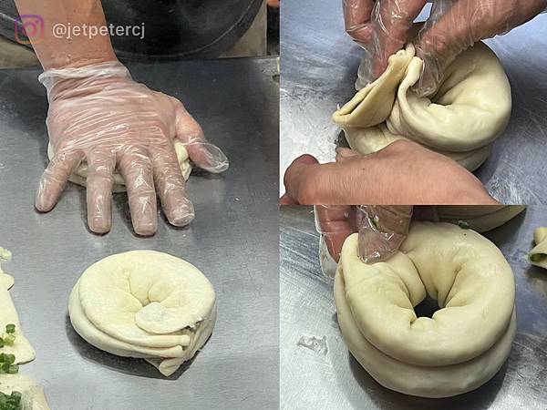 ＊（蘆洲排隊美食）蘆洲王家手作蔥餅～蘆洲夜市湧蓮寺排隊小吃！