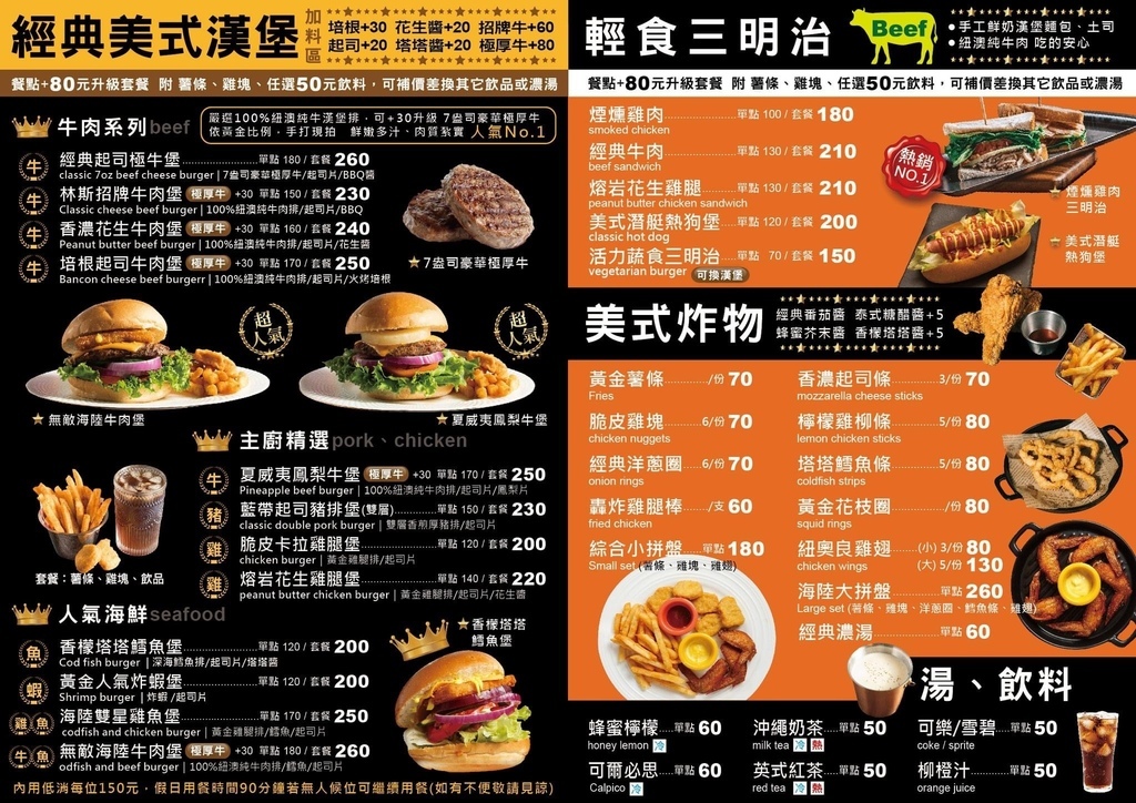 （板橋美食）Lins Burger林斯漢堡美式餐廳～板橋最強