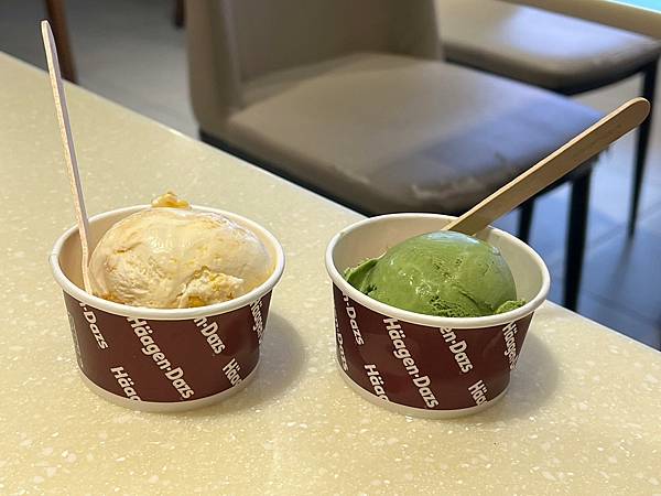 （信義冰淇淋）哈根達斯信義威秀店～新登場柚子馬卡龍、抹茶冰淇