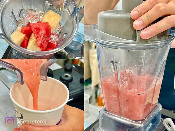 *（士林果汁）灰小丸果汁店～新鮮現打果汁、獨特西瓜水梨汁、超