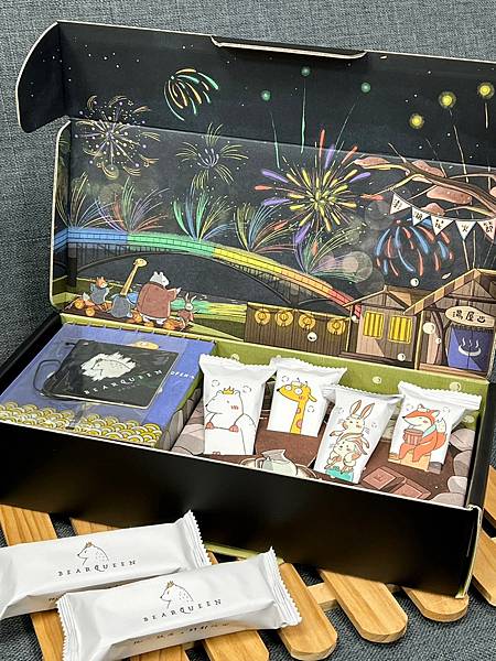 （過年送禮推薦）熊后 巧克力牛奶蛋捲禮盒～職人打造酥脆巧克力