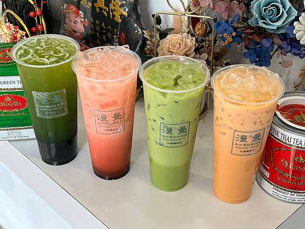 ＊（台南泰奶）漫曼泰式厚奶茶仁德厭世店～超濃泰式厚奶茶一秒到