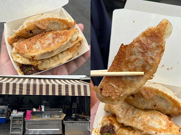 （台南煎餃）甜蜜餐飲屋/精忠三村超強煎餃~隱藏版超大顆手工煎