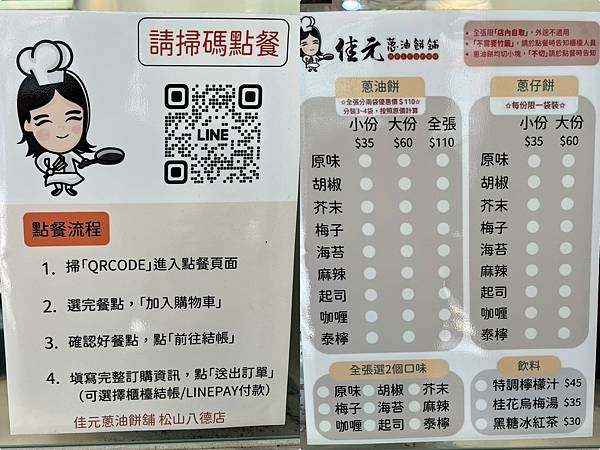 (饒河街美食)佳元蔥油餅舖松山八德店~香酥可口蔥油餅35元! (饒河街美食)佳元蔥油餅舖松山八德店~香酥可口蔥油餅35元!