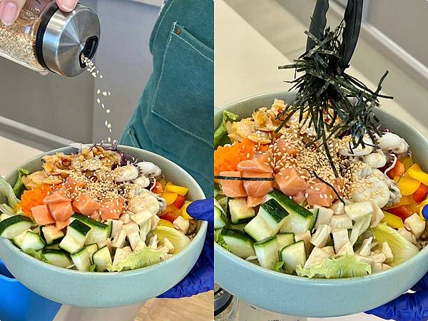 (高雄POKE)漫漫弄自選沙拉/夏威夷拌飯~高雄大學必吃夏威 (高雄POKE)漫漫弄自選沙拉/夏威夷拌飯~高雄大學必吃夏威
