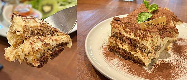 （台北千層蛋糕推薦）波赫士領地精品咖啡館 昌吉店～超強提拉米