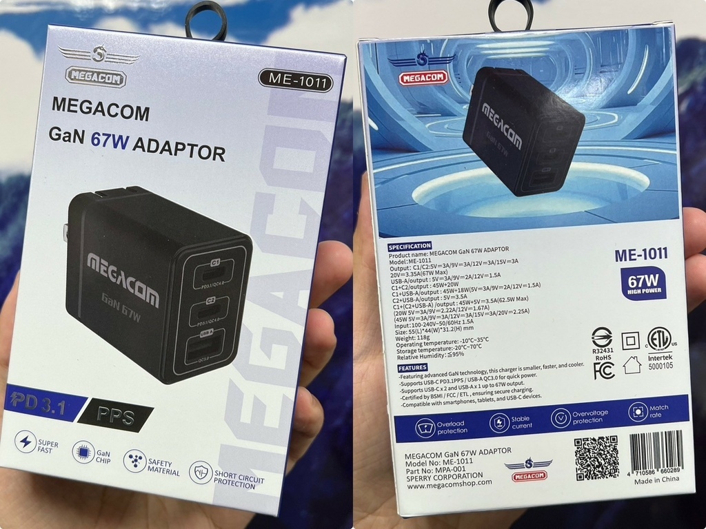 （行源推）MEGACOM～新款黑充行源高感、氮