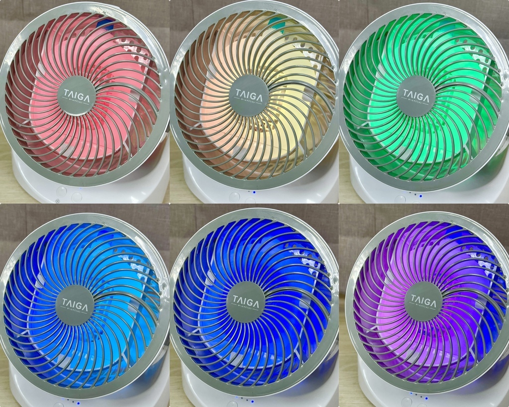 （風扇推薦）日本TAIGA大河家電 8吋DC瞬涼循環冰風桌扇