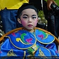 學甲集和宮蜈蚣陣，神童梳化妝