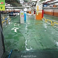 Hospital - basement parking - cement paint concrete floor - non skid construction (15).jpg