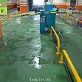 Hospital - basement parking - cement paint concrete floor - non skid construction (18).jpg