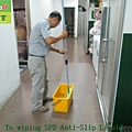 307-restaurant - kitchen - hardness tile floor - anti-slip construction - photo