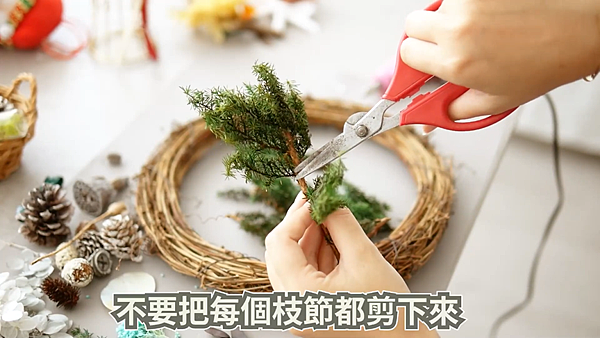 聖誕花圈教學文