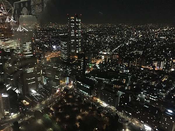 19東京剛剛好 Day4 爬上都廳賞夜景東京新宿都廳第一本廳舍北側展望台 我 儒儒的旅行足跡 痞客邦