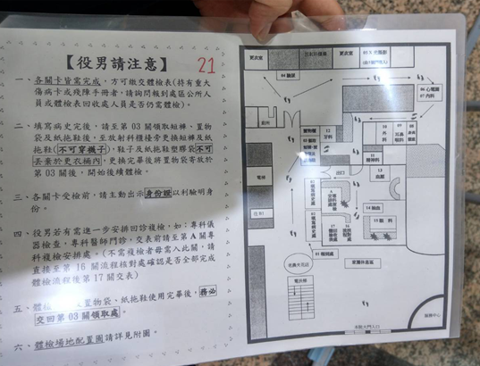 役男兵役 兵役體檢流程 以台北市聯合醫院中興院區為例 趙吉米的環球之旅 痞客邦